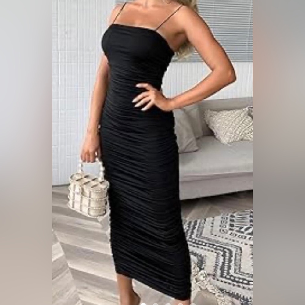 Boohoo Elegant Black Dress